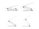 Подставка под ноутбук Media-Tech Laptop Stand 10-17" Aluminum Alloy White (MT2661W) - изображение 3