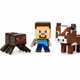 Набор игровых фигурок Minecraft фигурки героев майнкрафт игровые персонажи мини мобов с аксессуарами коллекционные пластиковые для детей игры строительства совместимые с конструкторами 12 шт высота 3 см для мальчиков (299637) - изображение 4