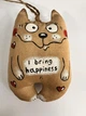 Брелок-Позитивчик Котик I bring happiness - изображение 2