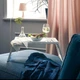 Стол IKEA KLIPSK для завтрака и ноутбука белый складной 56x36 см с пазом для планшета и отверстием для кабеля поднос подставка для кровати и дивана функциональный аксессуар для комфортного отдыха дома эргономичное решение для работы - изображение 1