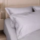Комплект постельного белья Mirson Семейный 2 x 160 x 220 см №10 Light Ivory Tencel (2200013881766) - изображение 3