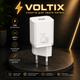 Швидкий зарядний пристрій Baseus Super Si Quick Charger 1C 25 W White (CCSUP-B02) мережеве заряджання Базеус Type-C - зображення 1
