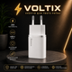 Швидкий зарядний пристрій Baseus Super Si Quick Charger 1C 25 W White (CCSUP-B02) мережеве заряджання Базеус Type-C - зображення 2