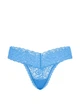 Трусики Victoria's Secret Lace Thong Panty S Синій (27272254) - зображення 4