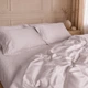 Комплект постельного белья Mirson Двуспальный 175х210 см №11 Light Beige Tencel (2200013882206) - изображение 5
