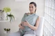 Nosidełko chustowe Chicco Boppy ComfyHug Srebrno-zielone do 9 kg (647879) (8058664143832) - obraz 5