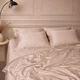 Комплект постільної білизни Mirson Полуторний 143х210 см №13 Grey Olive Tencel (2200013883111) - зображення 6