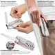 Мультитул NexTool Flagship Pro KT5020 / NE20220 16 в 1 Silver EDC компактний складаний з пружинними пасатижами ножицями ножем пилкою фіксацією ножа та пилки Liner Lock і чохлом - зображення 10