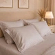 Комплект постельного белья Mirson Семейный 2 x 160 x 220 см №14 Grey Blue Tencel (2200013883647) - изображение 9