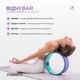 Колесо для йоги EasyFit TPE 33 см фиолетово-мятное 4631032 - изображение 6