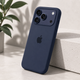 Чохол силіконовий Original Silicone Case MagSafe для iPhone 17 Pro Max протиударний пилозахищений темно-синій - зображення 2