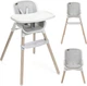 Krzesełko do karmienia Chicco Zest Plus Wooden szare (8058664182985) - obraz 2