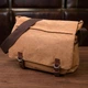 Большая сумка для ноутбука с клапаном из текстиля 21242 Vintage Коричневая - изображение 1