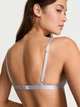 Комплект белья Victoria's Secret бралетт триангл и трусики тонг 1161283037 (Голубой XL) - изображение 3