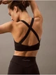 Спортивное бра Calvin Klein топ с логотипом 1159862582 (Черный S) - изображение 2