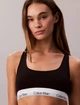 Бра-топ Calvin Klein с логотипом 1159967161 (Черный 3X) - изображение 1