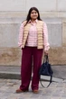 Укороченная рубашка свободного кроя JW ANDERSON UNIQLO в клетку 1159863607 (Розовый M) - изображение 8