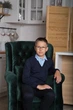 Кофта для хлопчика з імітацією сорочки трикотажна синя з блакитним SmileTime Scholar чорна зріст 146 (OX26-01-7) - зображення 2