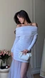 Женское платье со сьемной юбкой белое 42-46 р1541.772 - изображение 2