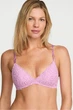 Комплект белья: бюстгальтер с мягкой чашкой и трусики стринг Victoria's Secret 80C/L Сиреневый (153132) - изображение 4