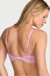 Комплект белья: бюстгальтер с мягкой чашкой и трусики стринг Victoria's Secret 80C/L Сиреневый (153132) - изображение 5