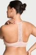 Комплект белья: бюстгальтер push-up и трусики стринг Victoria's Secret 85B/L Розовый (153209) - изображение 2