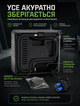 Пускозарядное устройство автомобильное 69800mAh с компрессором для шин портативный внешний аккумулятор powerbank с USB выходом LED фонарем для запуска двигателя 12В 300А 600А комплект - изображение 6