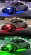 Підсвічування днища автомобіля c мобільним додатком світлодіодне RGB 120*150 см - зображення 5