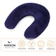 Подушка для путешествий №8225 Velvet Line 28-0006 Navy blue 30*35*10 - изображение 3