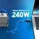 Дата кабель USB-C to USB-C 0.8m USB4 40Gbps 240W (48V/5A) 8K60Hz premium J5create (JUC29L08-N) - изображение 6