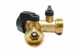 Кран-разветлитель 3/4"В на два выхода 3/4"Н х 3/4"Н латунный Ango QC-19 - изображение 4
