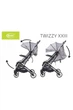 Детская прогулочная коляска 4BABY TWIZZY / Легкая коляска-книжка для путешествий grey - изображение 2