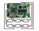BMS 6S плата захисту та балансування Li-ion акумуляторів 22.2V-25.2V 14A/20A (HXYP-6S-JW12) - зображення 1