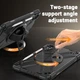 Противоударный чехол X-CASE с подставкой 360° и ремешком для Xiaomi Redmi Pad 2 Pro 12.1" 2025 / Poco Pad M1 12.1" (Чёрный) - изображение 5