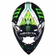 Мотошолом Suomy Casco Mr Jump Monster Matt XXL Чорний з зеленим (KSMJ0015.7) - зображення 3