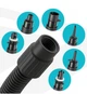 Электрический насос для SUP досок и автомобилей 12V 20PSI 6 наконечников - изображение 5