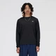 Мужская черная футболка с длинным рукавом New Balance NB Performance 46 (S) (MT41256BK) - изображение 1