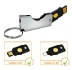 Чехол для YubiKey 5/5C NFC и Security Key с брелоком, алюминиевый, серебряный - изображение 3