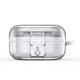 Противоударный чехол Dux Ducis SECI для наушников Samsung Galaxy Buds 4 / Buds 4 Pro + карабин Clear - изображение 4