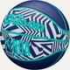Баскетбольный мяч Wilson NBA DRV PLUS DAZZLE CAMO OUTDOOR INDIGO темно-сине-бирюзово-белый Размер 5 WZ3016102XB5 - изображение 2