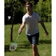Набор для бадминтона Talbot BADMINTON SET 2-FIGHTER (2 ракетки, 2 волана и чехол) бирюзово-желтый 449412 - изображение 3
