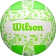 Мяч для пляжного волейбола Wilson STAMP салатово-белый Размер 5 WV4007502XBOF - изображение 1