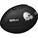 М'яч для американського футболу Wilson NFL TEAM METALLIC PREMIERE CL OF чорний Розмір 9 WF4015808XBOF - зображення 4
