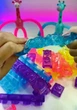 Конструктор Magic Gummy Block на 28 деталей, м'який, кольорові деталі, желейний ефект, з'єднувальні елементи - изображение 3