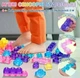 Конструктор Magic Gummy Block на 28 деталей, м'який, кольорові деталі, желейний ефект, з'єднувальні елементи - изображение 5