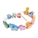 Первая шнуровка Зоопарк деревянная Tooky Toy TJ003 - изображение 6