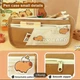 Большой вместительный пенал Capybara Коробка для хранения Capybara Pencil Bag Capybara Pen Case Office - изображение 3