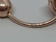 Золотая серьга-пирсинг с фианитами. 360017 - изображение 4