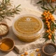 Колагенова Маска Detox “Фантастична Обліпиха” Очишуюча Пінна 1 хв , 1-2 рази в тиждень для глибокого безпечного очищення шкіри обличчя Маска на основі Мінеральної води, Обліпихи, Льону, Злаків, Желатину. Ідеально очищує, омолоджує, висвітлює шкіру, знімає - изображение 6