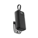 Power Bank Aspor A317 Fast Charge 30000mAh 22.5W + cable USB/Lightning/Type-C- чорний - изображение 3